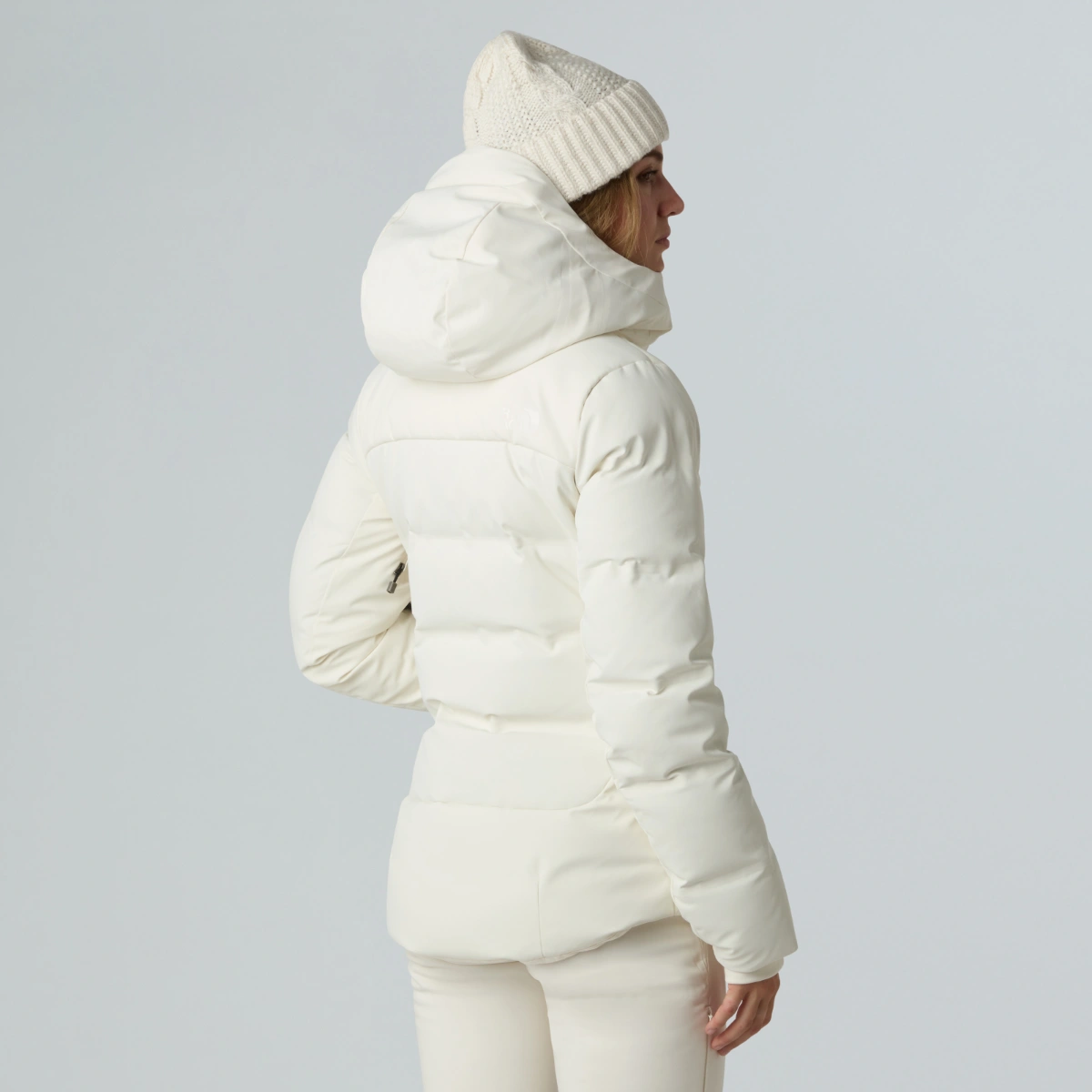 THE NORTH FACE - ג'קט פוך נשים CIRQUE – TA87WSGOL – white-dune-r – 2