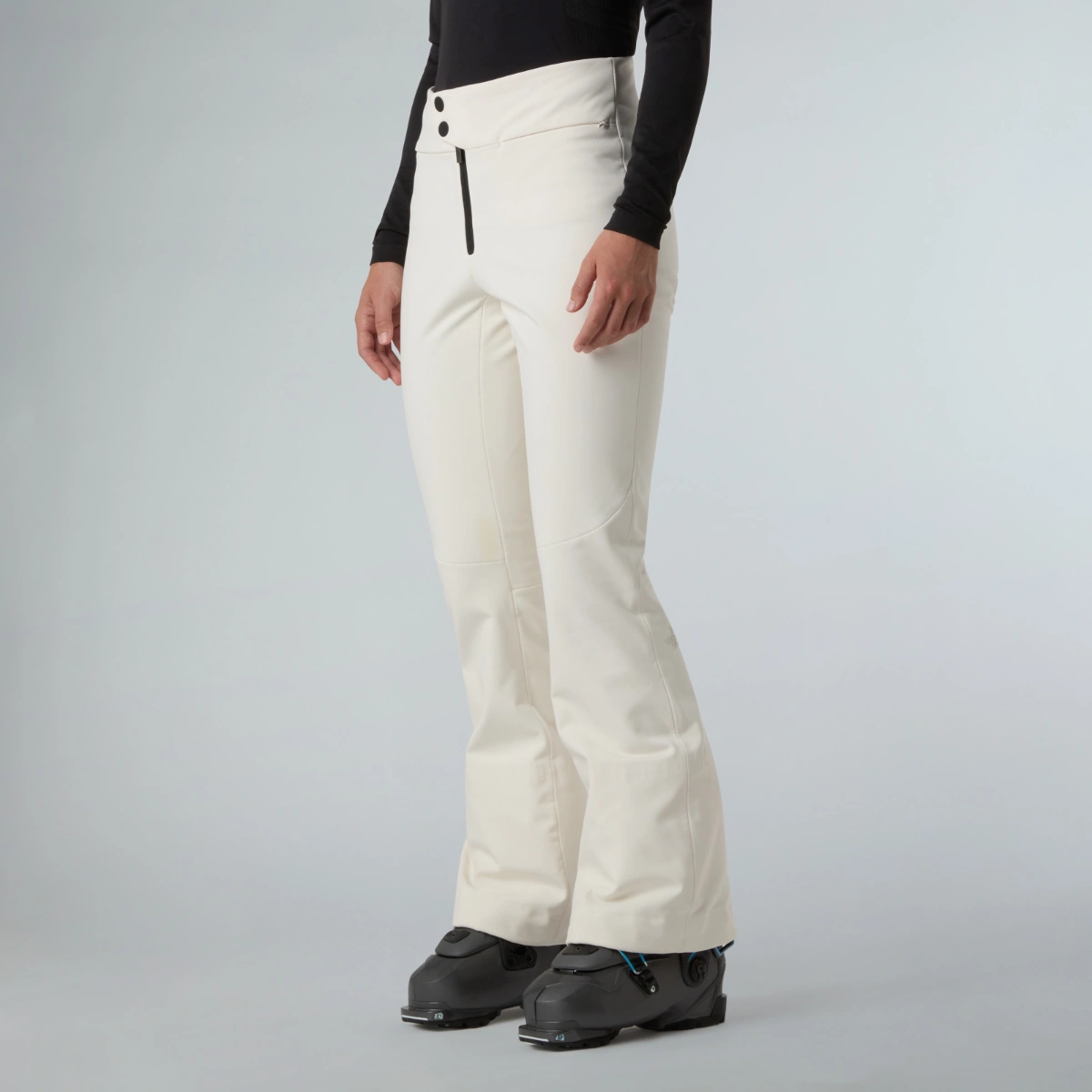 THE NORTH FACE - מכנסי סקי וסנובורד נשים SNOGA SKI – TA87X33IE – white-dune-white-dune-2 – 1