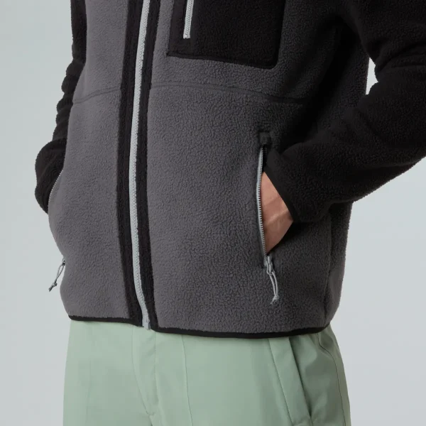 THE NORTH FACE - ג'קט פליס גברים YUMIORI – TA883RWVO – anthracite-grey-tnf-black-monument-grey – 5