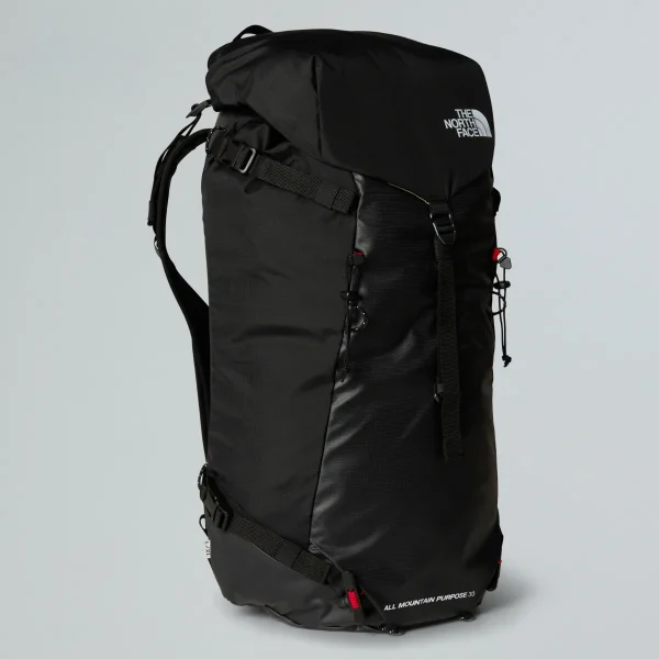 THE NORTH FACE - תיק גב לטיולים ALL-MOUNTAIN PURPOSE   30L – TA88SYKX9 – tnf-black-tnf-red – 1