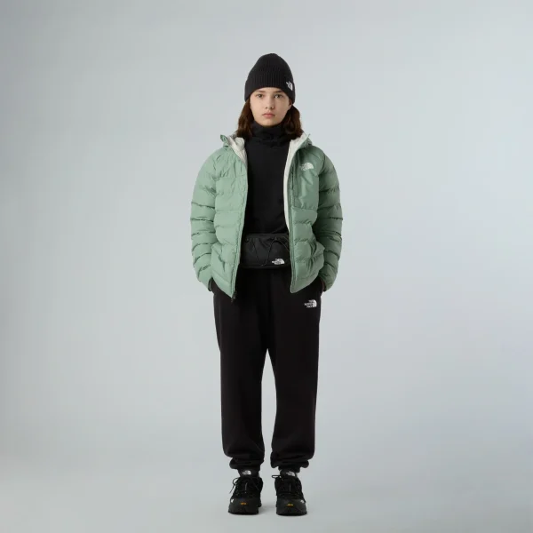 THE NORTH FACE - ג'קט דו צדדי לילדות PERRITO – TA88UEBQ1 – slate-moss – 2