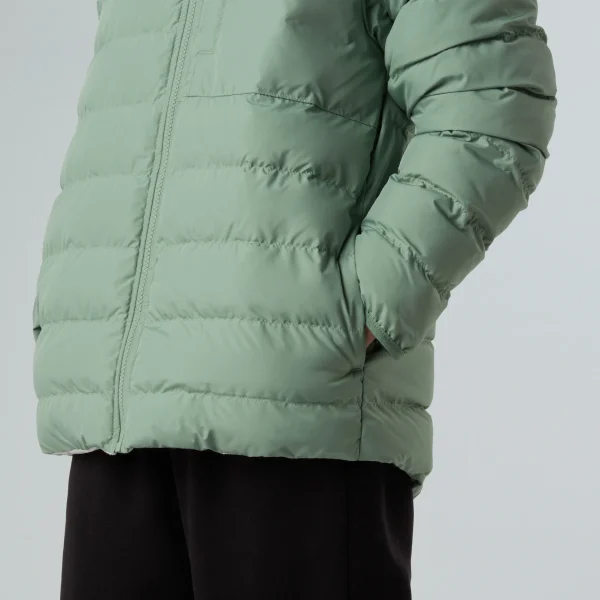 THE NORTH FACE - ג'קט דו צדדי לילדות PERRITO – TA88UEBQ1 – slate-moss – 6