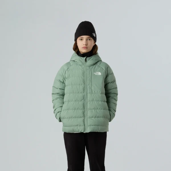THE NORTH FACE - ג'קט דו צדדי לילדות PERRITO – TA88UEBQ1 – slate-moss – 1