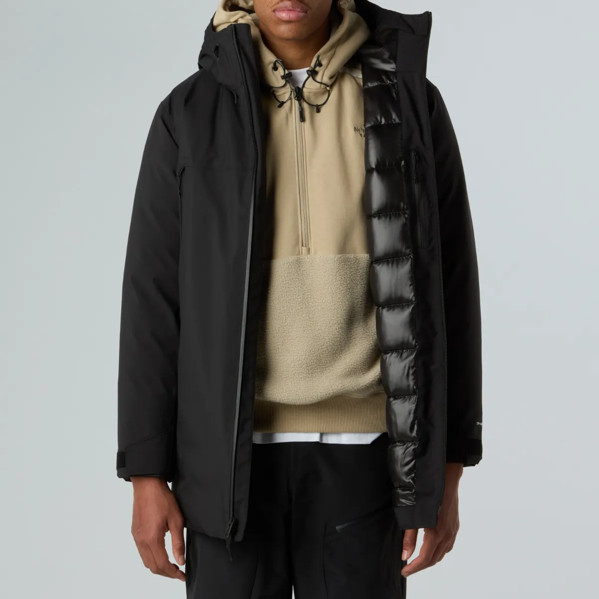 THE NORTH FACE - ג'קט פוך פארקה גברים TNF RANGE – TA88WEKX7 – tnf-black-tnf-black – 7