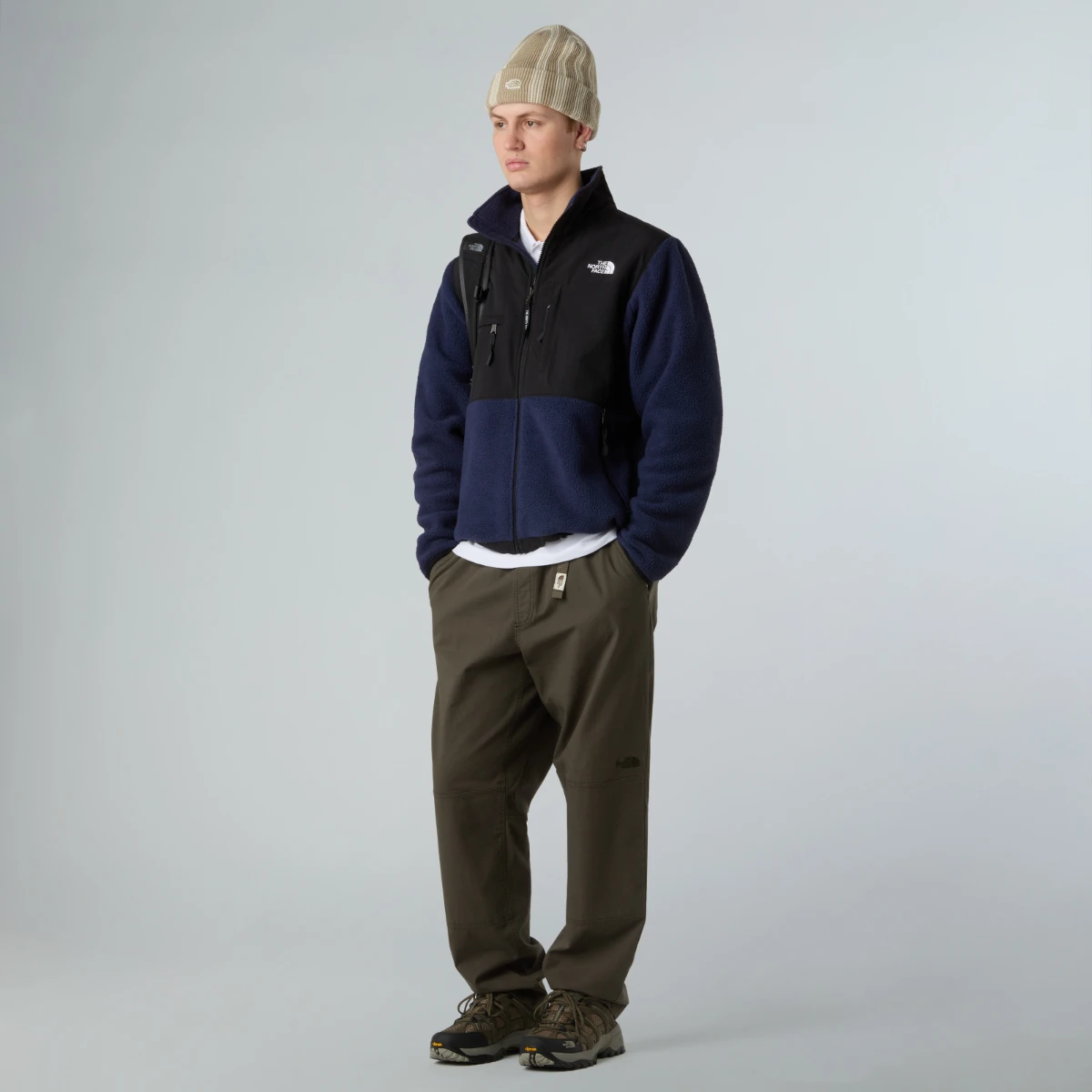 THE NORTH FACE - ג'קט פליס עם רוכסן מלא גברים RETRO DENALI – TA88XH92A – summit-navy-tnf-black – 1