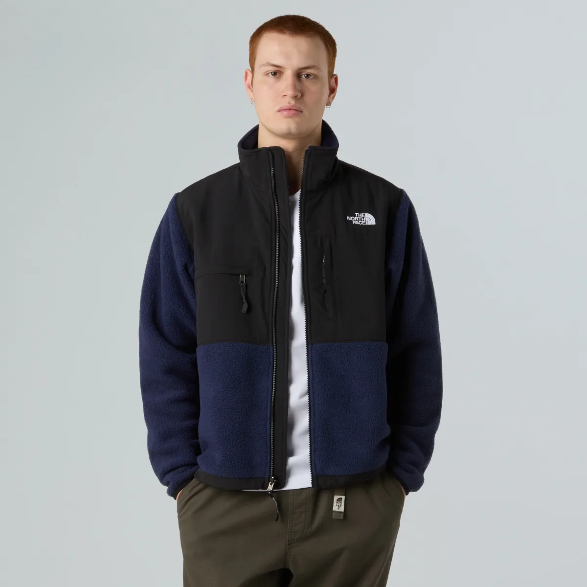THE NORTH FACE - ג'קט פליס עם רוכסן מלא גברים RETRO DENALI – TA88XH92A – summit-navy-tnf-black – 3
