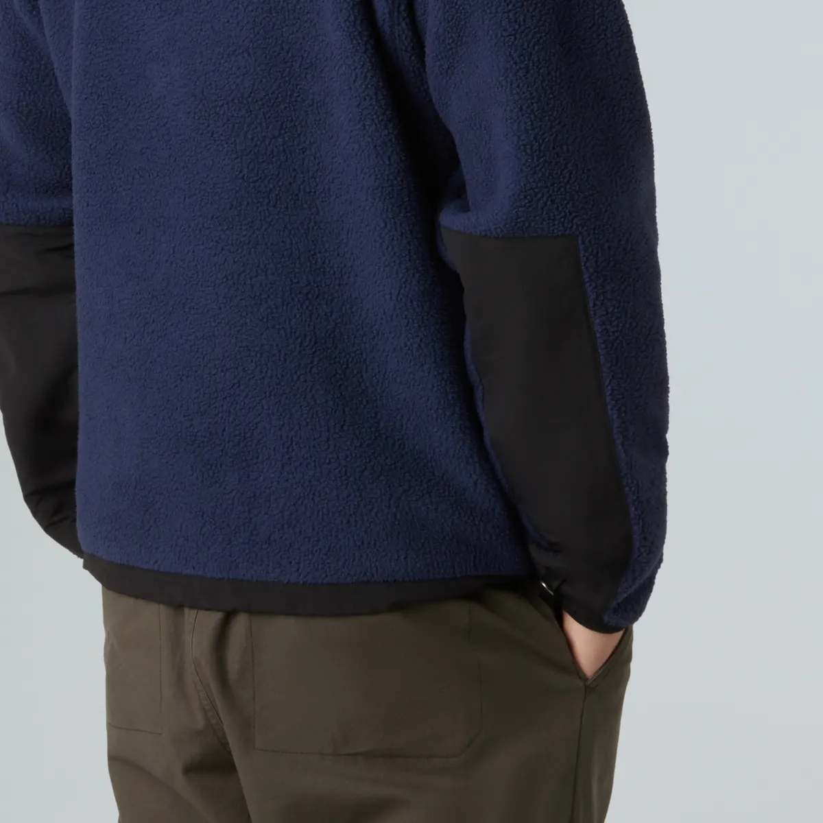 THE NORTH FACE - ג'קט פליס עם רוכסן מלא גברים RETRO DENALI – TA88XH92A – summit-navy-tnf-black – 7