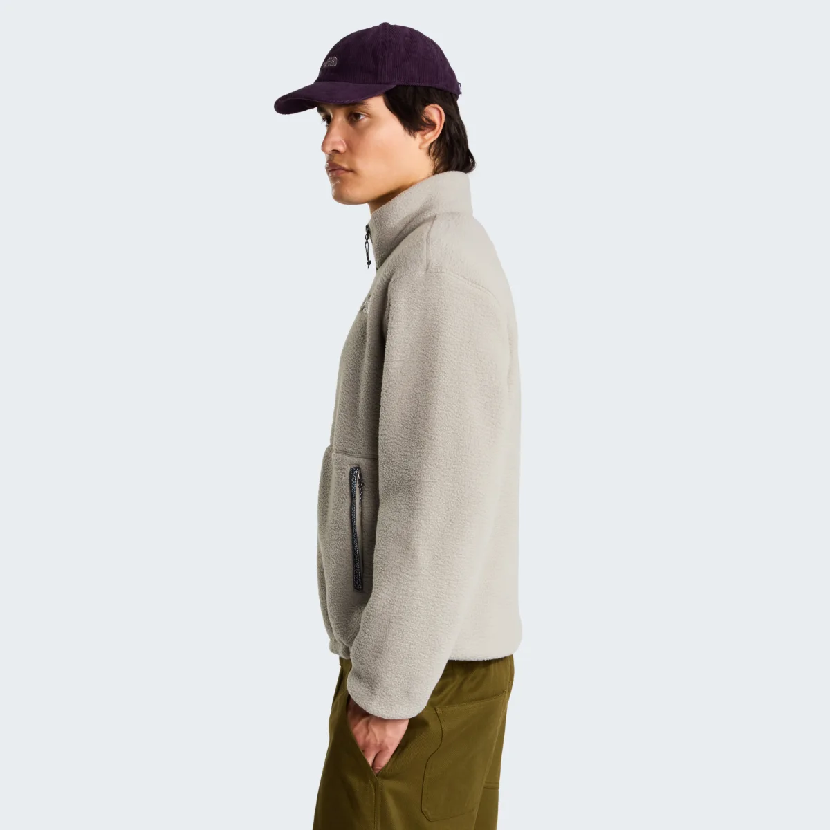 פליס גברים עם רוכסן מלא TNF FLEESKI