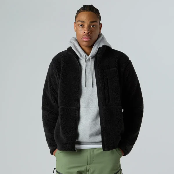 THE NORTH FACE - פליס גברים עם רוכסן מלא EXTREME PILE – TA88Y5JK3 – tnf-black – 3