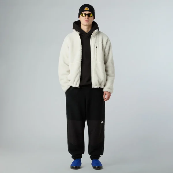 THE NORTH FACE - פליס גברים עם רוכסן מלא EXTREME PILE – TA88Y5QLI – white-dune – 1