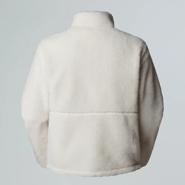 THE NORTH FACE - פליס גברים עם רוכסן מלא EXTREME PILE – TA88Y5QLI – white-dune – 8