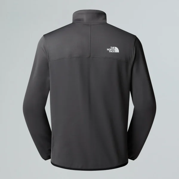 THE NORTH FACE - פליס גברים עם רוכסן מלא CREST – TA897CWUO – anthracite-grey-tnf-black – 2
