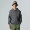 THE NORTH FACE - קפוצ'ון גברים עם רוכסן מלא SIMPLE DOME – TA89FDDYY – tnf-medium-grey-heather – 1