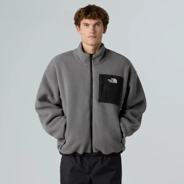 THE NORTH FACE - ג'קט פליס גברים דו צדדי  YUMIORI – TA89GTWOO – tnf-black-smoked-pearl – 1