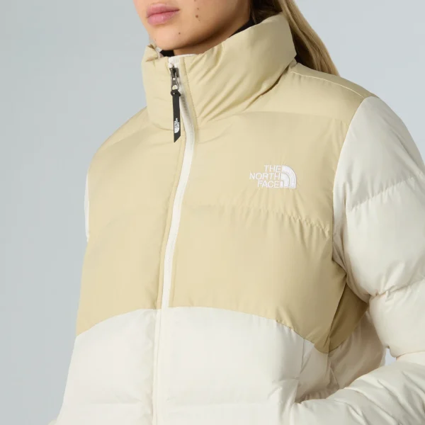 THE NORTH FACE - מעיל פוך סינטתי נשים SAIKURU – TA89JDTIU – gravel-white-dune – 4