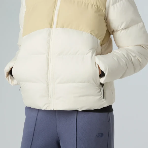 THE NORTH FACE - מעיל פוך סינטתי נשים SAIKURU – TA89JDTIU – gravel-white-dune – 5