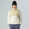 THE NORTH FACE - מעיל פוך סינטתי נשים SAIKURU – TA89JDTIU – gravel-white-dune – 1