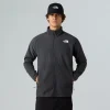 THE NORTH FACE - פליס גברים עבה עם רוכסן מלא GLACIER HEAVYWEIGHT – TA89JGU8M – asphalt-grey-asphalt-grey-tnf-black – 1