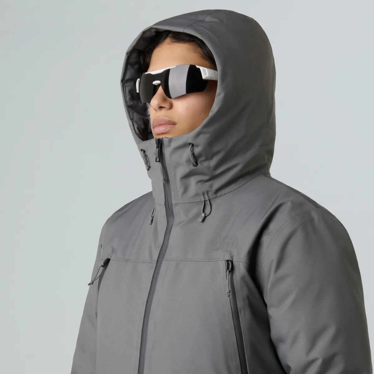 THE NORTH FACE - ג'קט פוך פארקה נשים TNF RANGE – TA89VN0UZ – smoked-pearl – 4