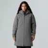 THE NORTH FACE - ג'קט פוך פארקה נשים TNF RANGE – TA89VN0UZ – smoked-pearl – 1