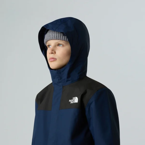 THE NORTH FACE - מעיל עמיד במים לילדים ANTORA – TA8A488K2 – summit-navy – 4