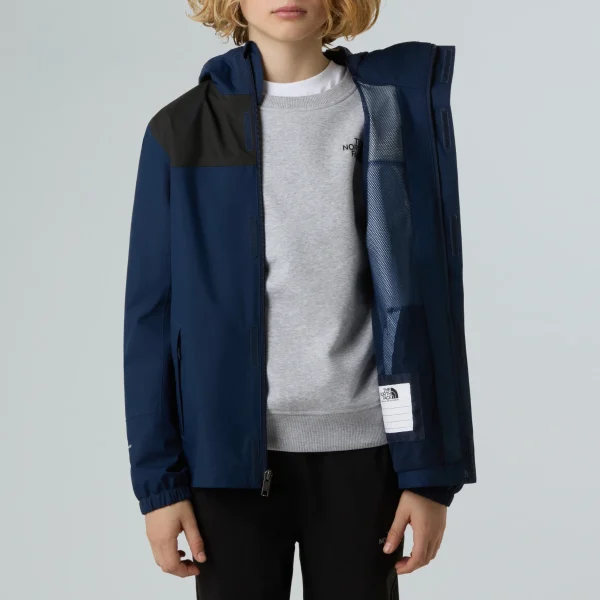 THE NORTH FACE - מעיל עמיד במים לילדים ANTORA – TA8A488K2 – summit-navy – 6