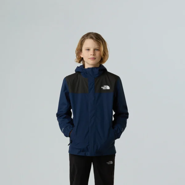 THE NORTH FACE - מעיל עמיד במים לילדים ANTORA – TA8A488K2 – summit-navy – 1