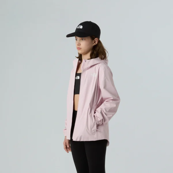 THE NORTH FACE - מעיל עמיד במים לילדות ANTORA – TA8A49BP6 – pale-blossom – 3