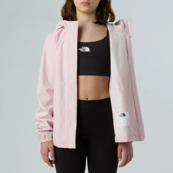 THE NORTH FACE - מעיל עמיד במים לילדות ANTORA – TA8A49BP6 – pale-blossom – 6