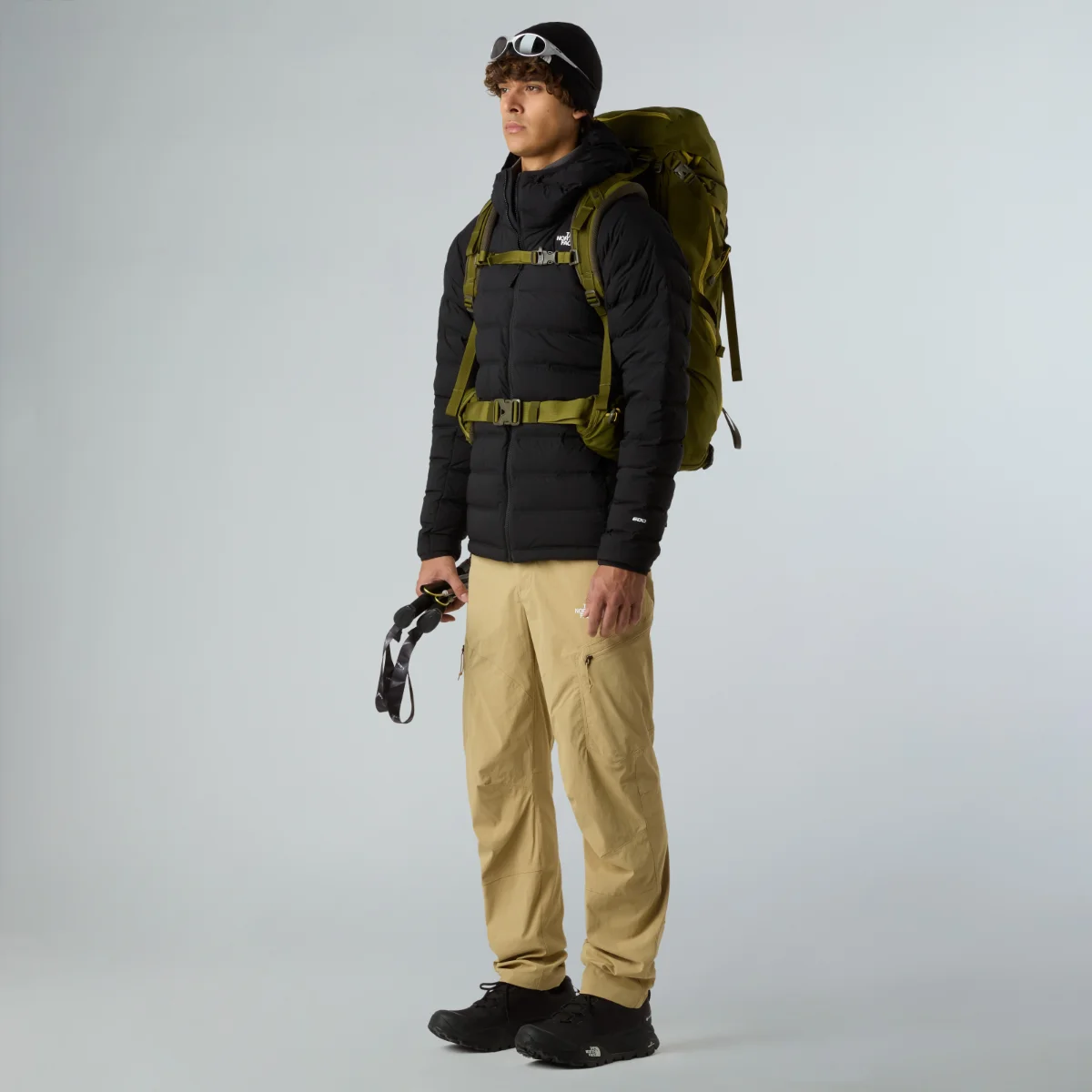 THE NORTH FACE - נעלי ריצת שטח גברים OFFTRAIL TR GORE-TEX – TA8A9X79K – new-taupe-green-asphalt-grey-2 – 3