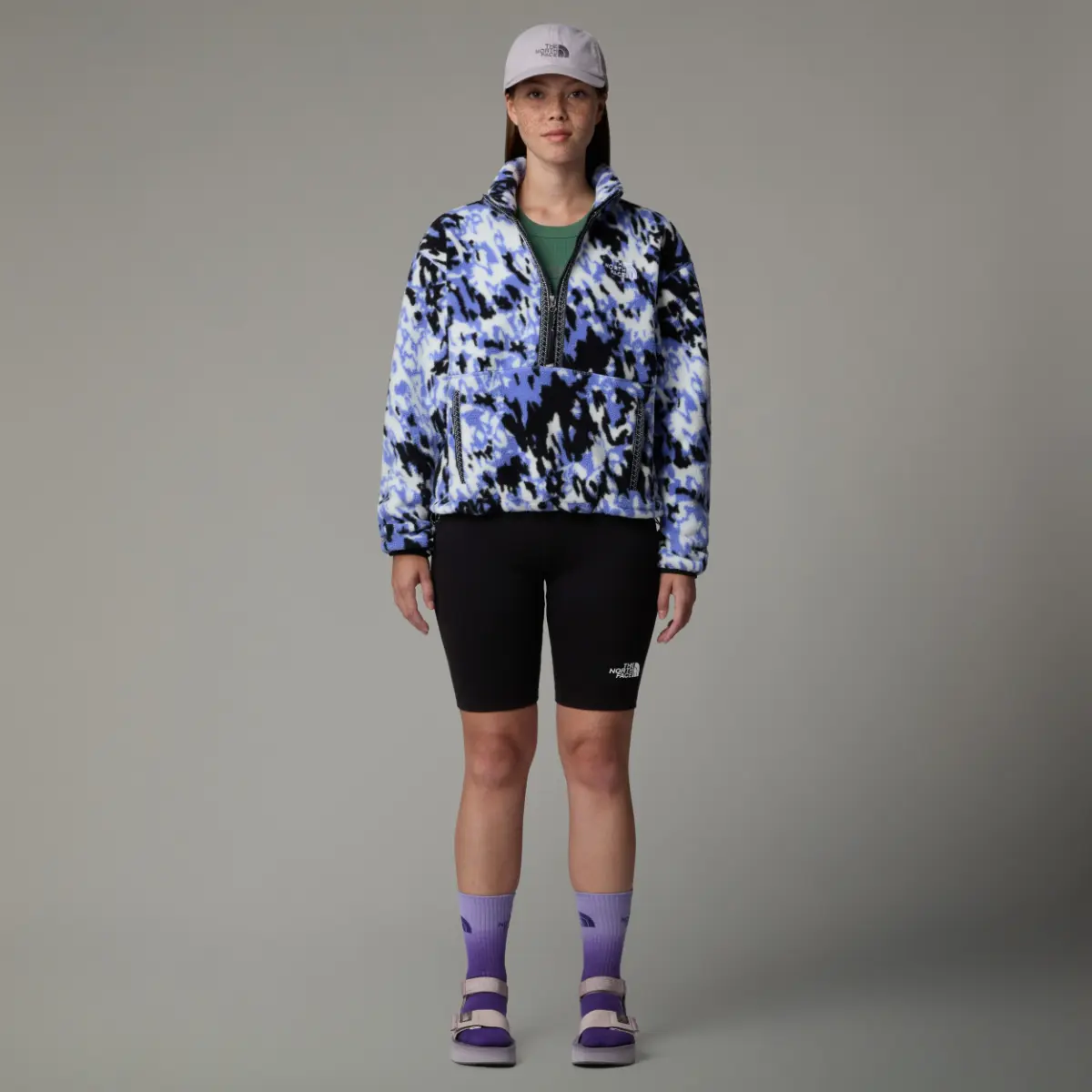 THE NORTH FACE - סנדלי נשים עם פלטפורמה SKEENA PLATFORM SANDALS – TA8AE775Q – moonstone-grey-smoked-pl – 5