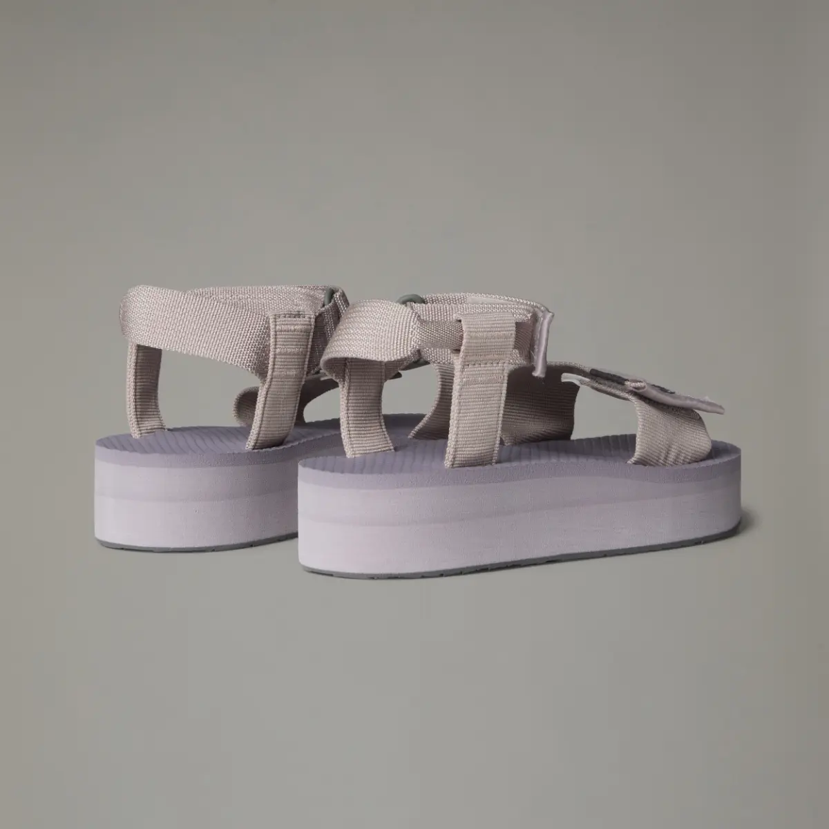 THE NORTH FACE - סנדלי נשים עם פלטפורמה SKEENA PLATFORM SANDALS – TA8AE775Q – moonstone-grey-smoked-pl – 6
