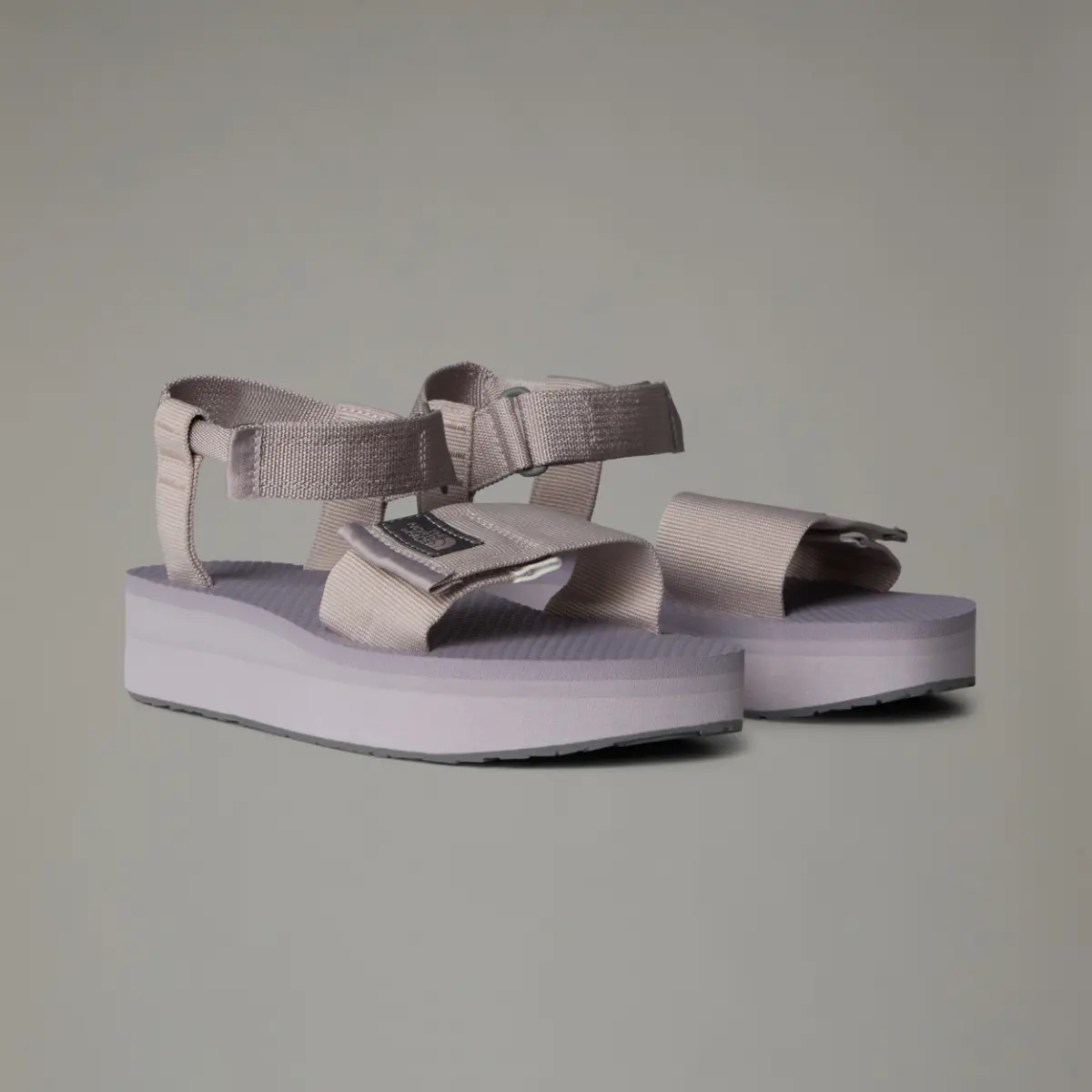 THE NORTH FACE - סנדלי נשים עם פלטפורמה SKEENA PLATFORM SANDALS – TA8AE775Q – moonstone-grey-smoked-pl – 8