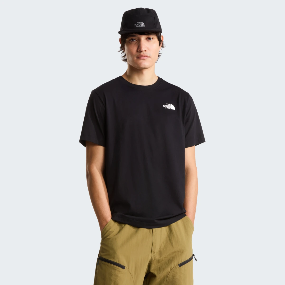 THE NORTH FACE - חולצת טי קצרה גברים EVOLUTION NSE BOX – TA8B6KKY4 – tnf-black-tnf-white – 1