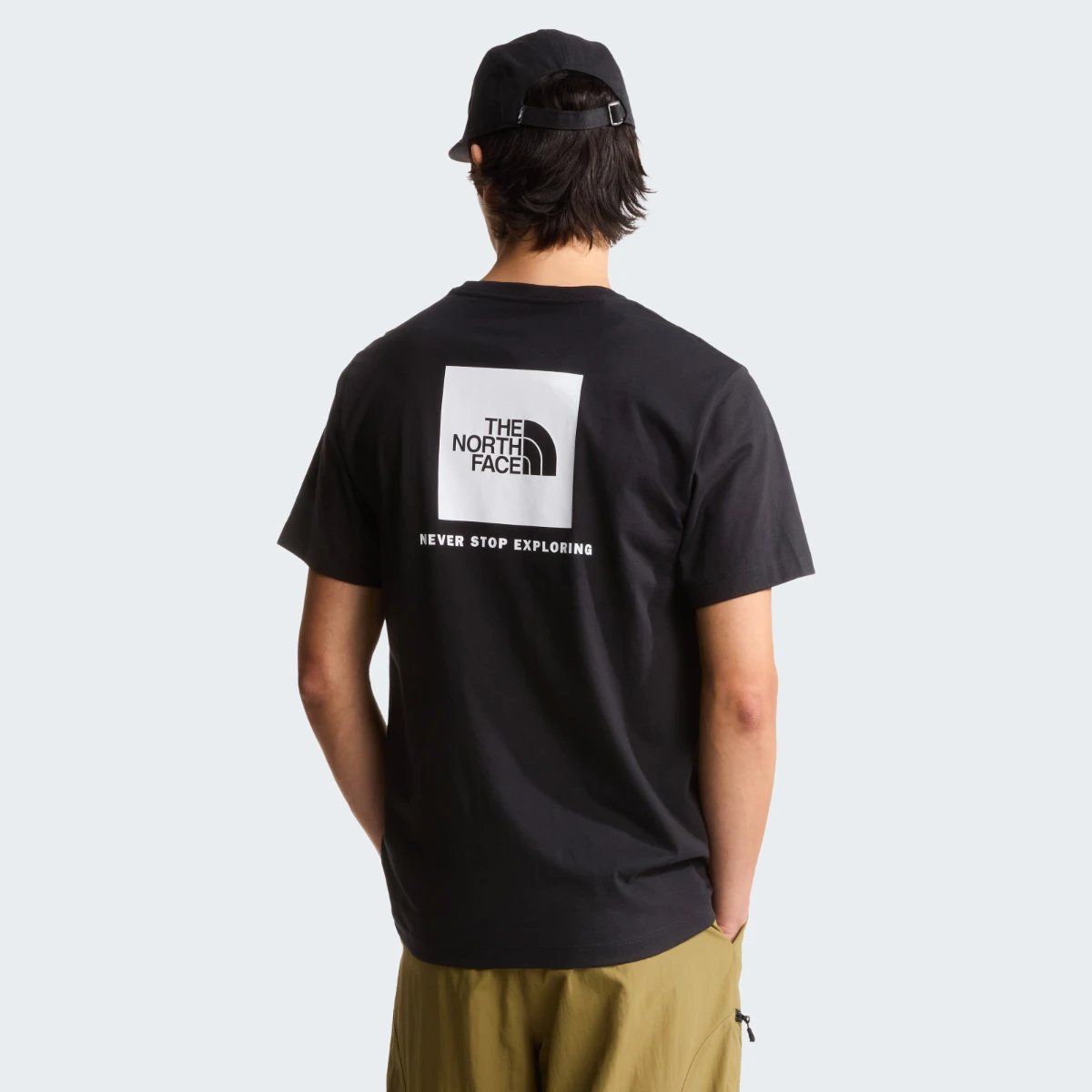 THE NORTH FACE - חולצת טי קצרה גברים EVOLUTION NSE BOX – TA8B6KKY4 – tnf-black-tnf-white – 1