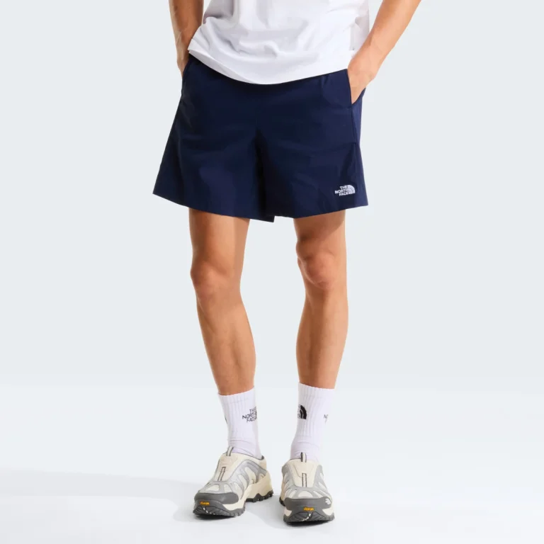 THE NORTH FACE - מכנסים קצרים עם חגורה גברים CLASS V PATHFINDER 7 – TA8BHV8K2 – summit-navy – 1