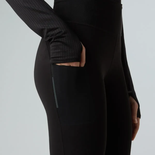 THE NORTH FACE - טייץ ריצה נשים  SUMMIT RIPIDA – TA8BM5JK3 – tnf-black – 4