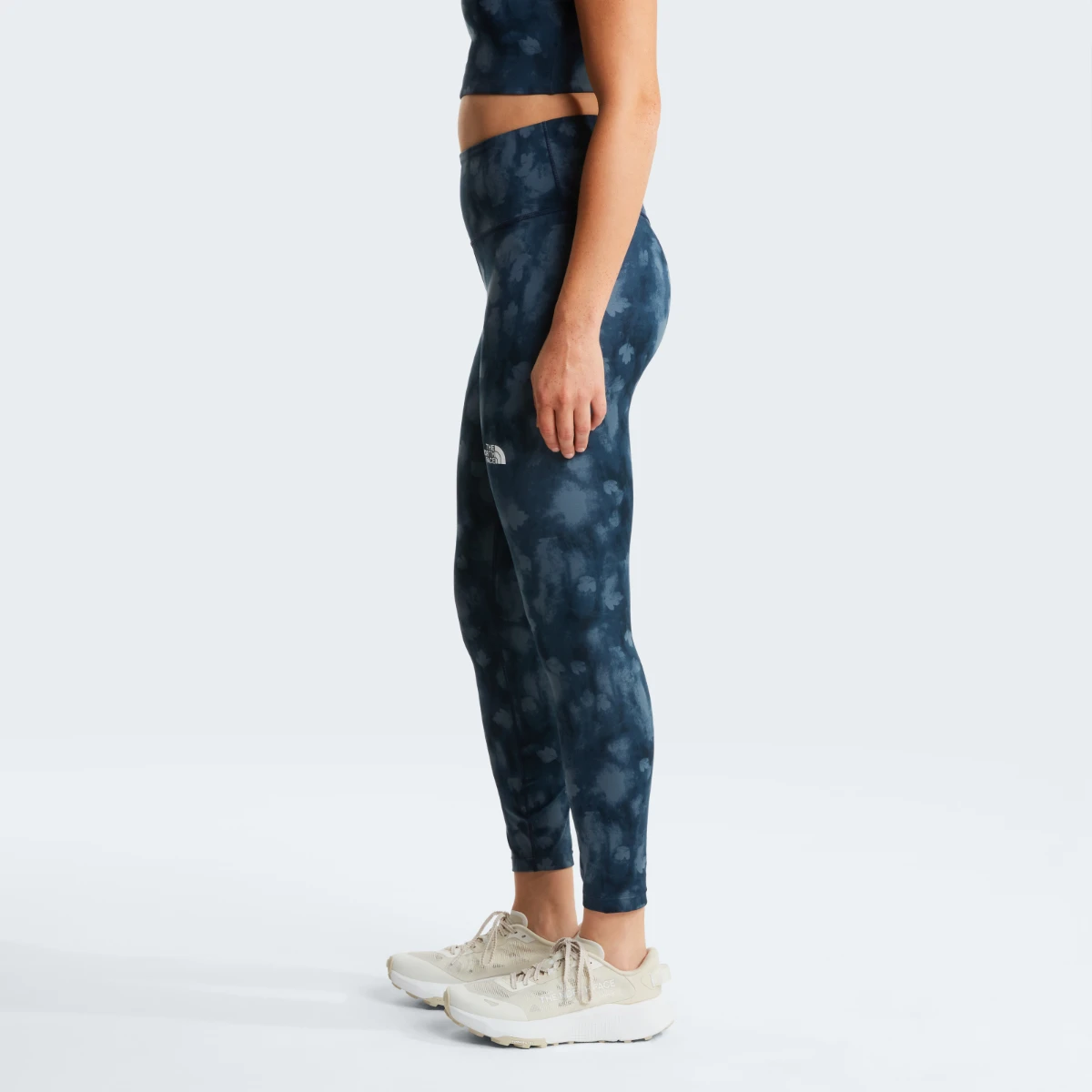 THE NORTH FACE - מכנסי טייץ נשים FLEX GRAPHIC LEGGINGS – TA8BQSJZ9 – summit-navy-diffused-nature-print – 2