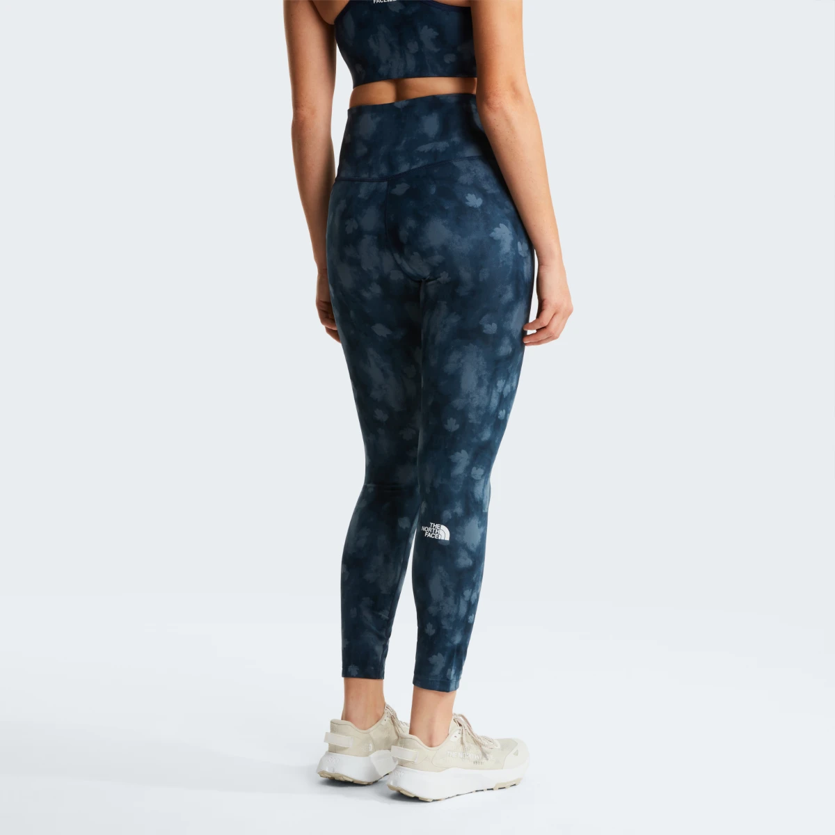 THE NORTH FACE - מכנסי טייץ נשים FLEX GRAPHIC LEGGINGS – TA8BQSJZ9 – summit-navy-diffused-nature-print – 3