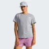 THE NORTH FACE - חולצת טי קצרה נשים FLEX – TA8BRRCQO – tnf-pale-grey-heather – 1
