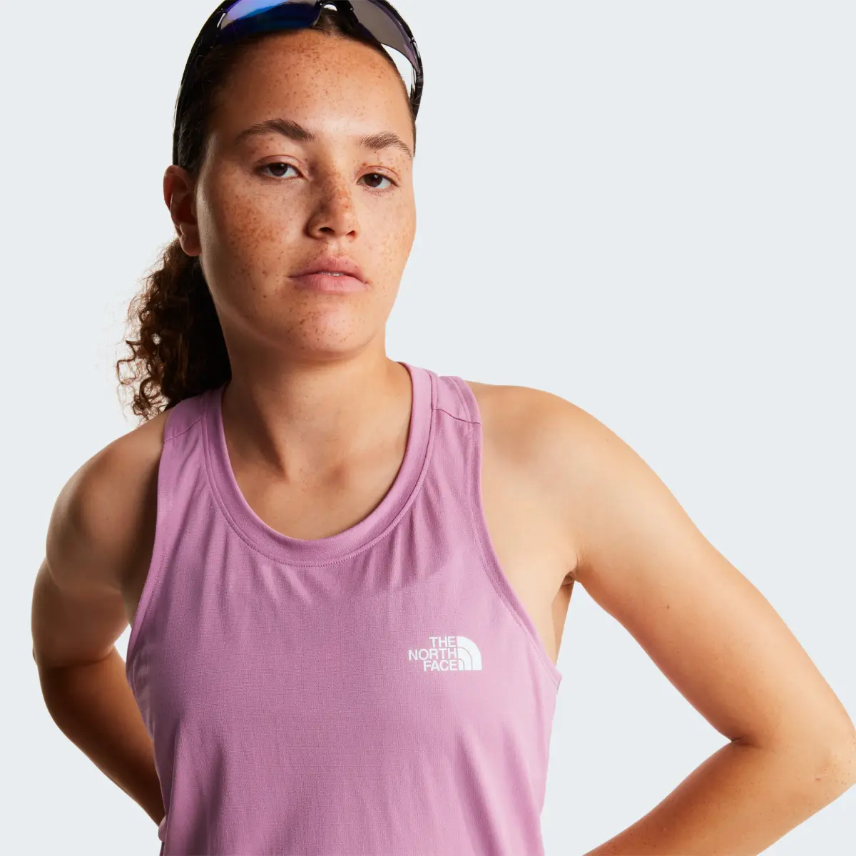 THE NORTH FACE - גופיית נשים FLEX TANK TOP – TA8BRTG6E – hushed-lavender – 7