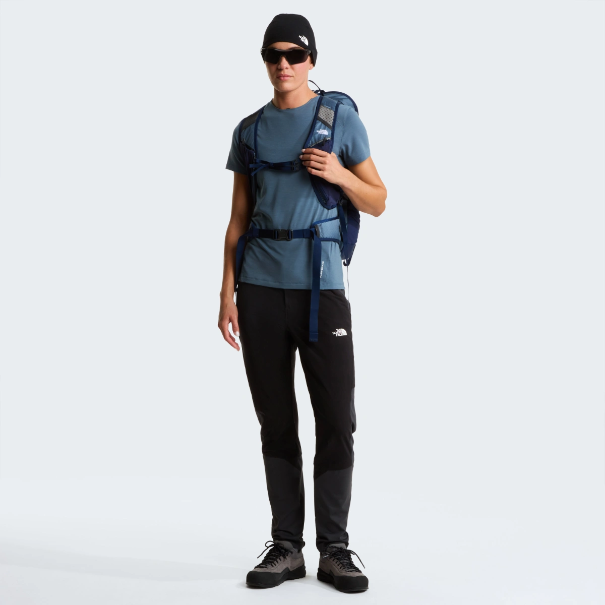 THE NORTH FACE - חולצת טי קצרה נשים LIGHTNING ALPINE – TA8BT50U3 – granite-grey – 4