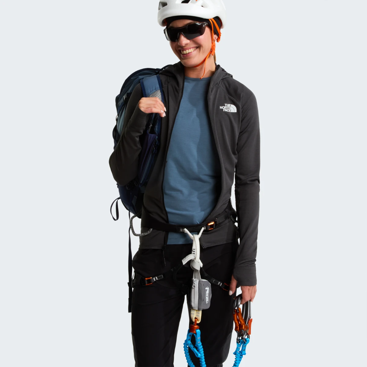 THE NORTH FACE - חולצת טי קצרה נשים LIGHTNING ALPINE – TA8BT50U3 – granite-grey – 8