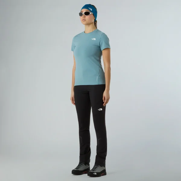 THE NORTH FACE - חולצת טי קצרה נשים LIGHTNING ALPINE – TA8BT5426 – shallow-blue – 1