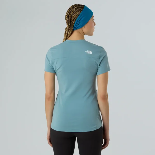 THE NORTH FACE - חולצת טי קצרה נשים LIGHTNING ALPINE – TA8BT5426 – shallow-blue – 2