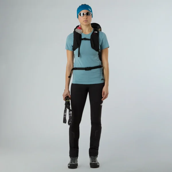 THE NORTH FACE - חולצת טי קצרה נשים LIGHTNING ALPINE – TA8BT5426 – shallow-blue – 3