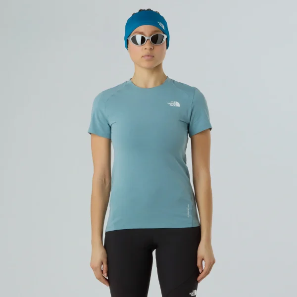 THE NORTH FACE - חולצת טי קצרה נשים LIGHTNING ALPINE – TA8BT5426 – shallow-blue – 1