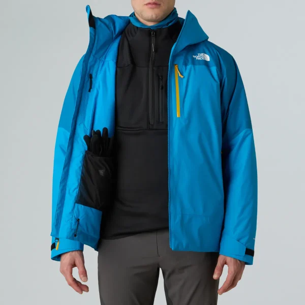 THE NORTH FACE - ג'קט מבודד גברים SARSEN INSULATED – TA8CNTWIV – skyline-blue-adriatic-blue – 1