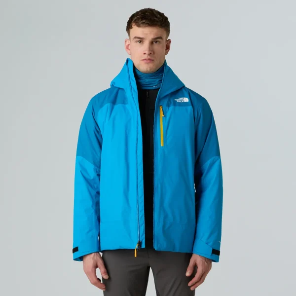 THE NORTH FACE - ג'קט מבודד גברים SARSEN INSULATED – TA8CNTWIV – skyline-blue-adriatic-blue – 3