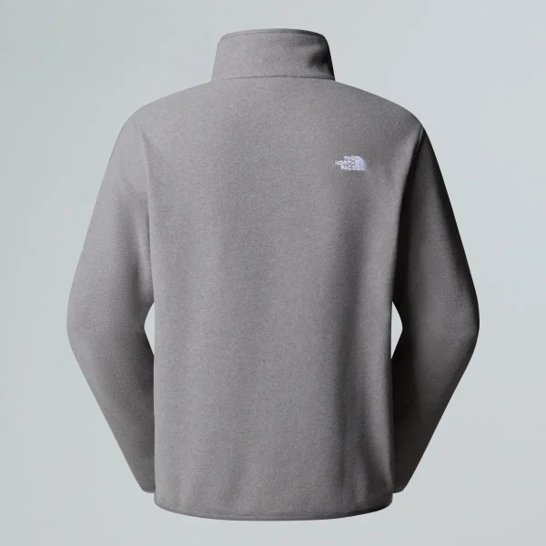 THE NORTH FACE - פליס גברים רבע רוכסן  GLACIER 1/4 ZIP – TA8D0QCQI – tnf-mid-grey-heather – 5